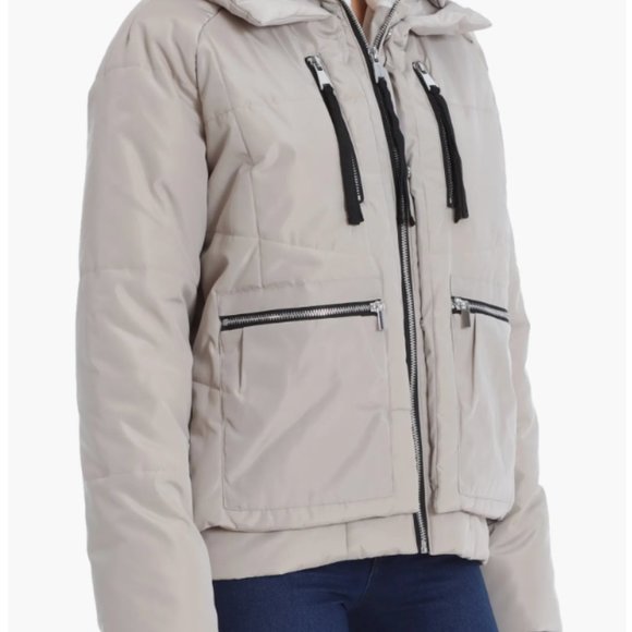 BAGATELLE Faux Fur-Lined Hooded Jacket - Picture 2 of 10